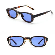 Carica l&#39;immagine nel visualizzatore di Gallery, KUB Maske N12   Acetate German Designer Brand Square Cutout Design Men&#39;s and Women&#39;s Sunglasses  Sonnenbrillen