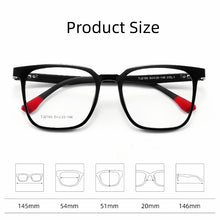 Load image into Gallery viewer, KatKani    Eyewear Ultra Light Retro Square Magnetic Eyeglasses Optical Prescription Glasses Frame For Men 2190