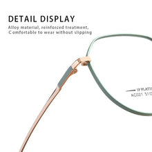 Load image into Gallery viewer, KatKani   Ultra-light Retro Polygonal Eyewear Men Trendy Small Face Optical Prescription Eyeglasses Frame Women