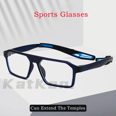 KatKani Anti-Collision Sports Eyeglasses Frame Outdoor Riding Non-Slip Ultra-Light Basketball Optical Prescription Glasses Frame