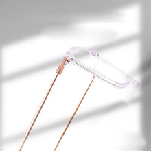 Load image into Gallery viewer, KatKani Fashion Retro Square Ultra Light Pure Titanium Eyewear Optical Prescription Glasses Frame Man Woman Transparent 1011