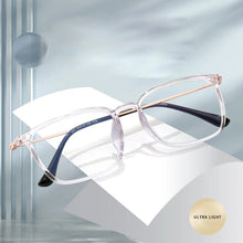 Load image into Gallery viewer, KatKani Fashion Retro Square Ultra Light Pure Titanium Eyewear Optical Prescription Glasses Frame Man Woman Transparent 1011