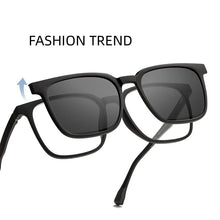 Load image into Gallery viewer, KatKani  Square Magnetic Eyewear Polarized Night Vision TR90 Optical Prescription Glasses Frame For Men and Women 99103R