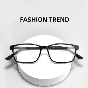 KatKani  Transparent Eyewear Retro Square Plastic Steel Glasses Optical Prescription Eyeglasses Frame Men Women 89105R