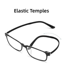 Load image into Gallery viewer, KatKani  Transparent Eyewear Retro Square Plastic Steel Glasses Optical Prescription Eyeglasses Frame Men Women 89105R