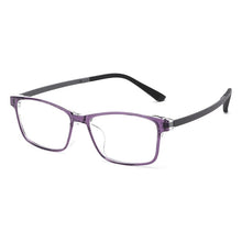 Load image into Gallery viewer, KatKani  Transparent Eyewear Retro Square Plastic Steel Glasses Optical Prescription Eyeglasses Frame Men Women 89105R