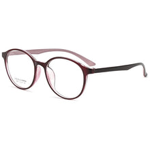 Load image into Gallery viewer, KatKani Men&#39;s And Women&#39;s Fashion Round Eyeglasses Frame Ultra Light TR90 Large Retro Optical Prescription Glasses Frame TR6838