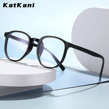 Load image into Gallery viewer, KatKani Men&#39;s And Women&#39;s Square Fashion Retro Glasses Frame Anti-Blue Light Myopia/Hyperopia Prescription Glasses frame 272219