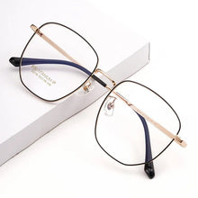 Load image into Gallery viewer, KatKani Men&#39;s And Women&#39;s Ultra-Light Pure Titanium Retro Glasses Frame Polygonal Decorative Optical Prescription Glasses 32216