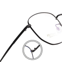 Load image into Gallery viewer, KatKani Men&#39;s And Women&#39;s Ultra-Light Pure Titanium Retro Glasses Frame Polygonal Decorative Optical Prescription Glasses 32216