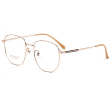 Load image into Gallery viewer, KatKani Men&#39;s And Women&#39;s Ultra-Light Pure Titanium Retro Glasses Frame Polygonal Decorative Optical Prescription Glasses 32216