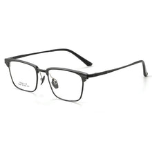 Load image into Gallery viewer, KatKani   Fashion Retro Square Ultra Light Pure Titanium Eyeglass Optical Prescription Glasses Frame Man Woman Spectacle 7048