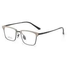 Load image into Gallery viewer, KatKani   Fashion Retro Square Ultra Light Pure Titanium Eyeglass Optical Prescription Glasses Frame Man Woman Spectacle 7048