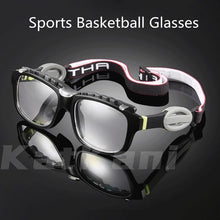 Load image into Gallery viewer, KatKani   Sports Basketball Glasses Non-Slip Anti-Collision Outdoor Riding Protection Safety Replaceable Temple Goggles YD0048