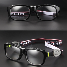 Load image into Gallery viewer, KatKani   Sports Basketball Glasses Non-Slip Anti-Collision Outdoor Riding Protection Safety Replaceable Temple Goggles YD0048