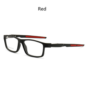 KatKani   Ultralight TR90 Square Sports Non-Slip Eyeglasses Frame Men Outdoor Riding Optical Prescription Glasses Frame K5816