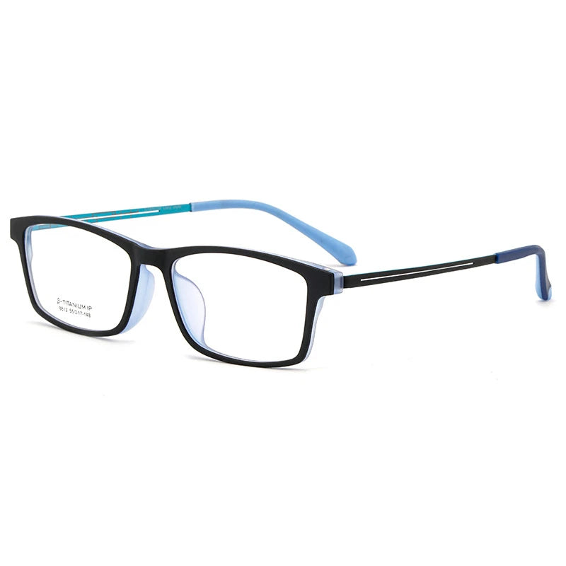 KatKani Pure Titanium Men's Ultra-light Big Eyeglasses Frame Anti-Blue Ray Myopia Optical Prescription Spectacle Frame K8812