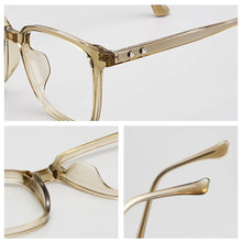 Load image into Gallery viewer, KatKani Transparent Square Decorative Glasses Frame For Men And Women Super Light Large Optical Prescription Glasses Frame 1008B