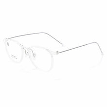 Load image into Gallery viewer, KatKani Ultra Light Comfortable TR90 Myopia Eyewear Men Pure Titanium Retro Round Optical Prescription Eyeglasses Frames Women