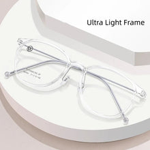 Load image into Gallery viewer, KatKani Ultra Light Comfortable TR90 Myopia Eyewear Men Pure Titanium Retro Round Optical Prescription Eyeglasses Frames Women