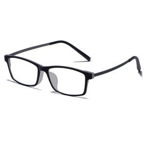 KatKani Ultra Light TR90 Super Elastic Alloy Men's Eyeglasses Frame  Full Frame Optical Prescription Glasses Frame 2097-1