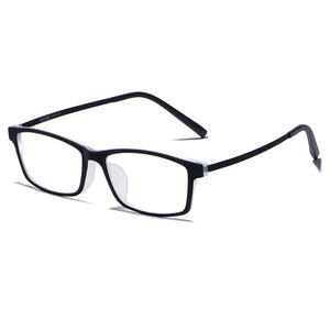 KatKani Ultra Light TR90 Super Elastic Alloy Men's Eyeglasses Frame  Full Frame Optical Prescription Glasses Frame 2097-1