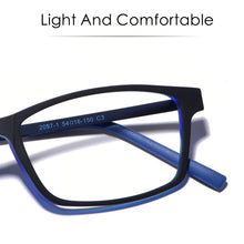 Load image into Gallery viewer, KatKani Ultra Light TR90 Super Elastic Alloy Men&#39;s Eyeglasses Frame  Full Frame Optical Prescription Glasses Frame 2097-1