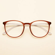 Load image into Gallery viewer, Katkani Men And Women Retro Round Ultra Light Decorative Eyeglasses Frame Comfortable Optical Prescription Glasses Frame K66443