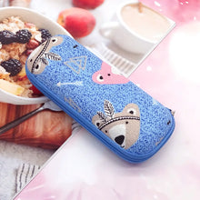 Load image into Gallery viewer, Kawaii Cartoon Printed Glasses Box Portable Spectacle Myopia Glasses Storage Case For Girls Children Car Eyeswear Storage