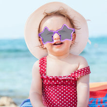 Load image into Gallery viewer, Kids Beach Sunglasses Star Shaped Eyewear For Fancy Dress Novelty Funny Eyeglasses Disco