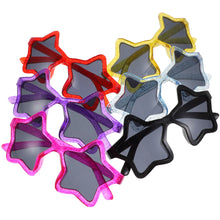 Load image into Gallery viewer, Kids Beach Sunglasses Star Shaped Eyewear For Fancy Dress Novelty Funny Eyeglasses Disco