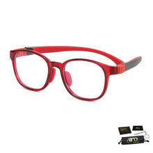 Load image into Gallery viewer, Kids Blue Light Blocking Screen Glasses Boys Girls Teenage Protective Gaming Computer Spectacle Children TR90 Silicon Gel Frame