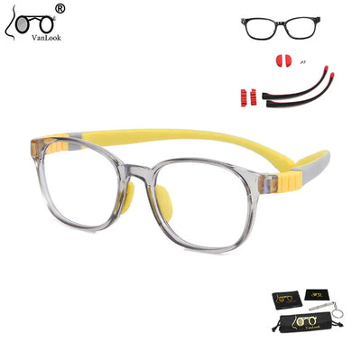 Kids Blue Light Blocking Screen Glasses Boys Girls Teenage Protective Gaming Computer Spectacle Children TR90 Silicon Gel Frame