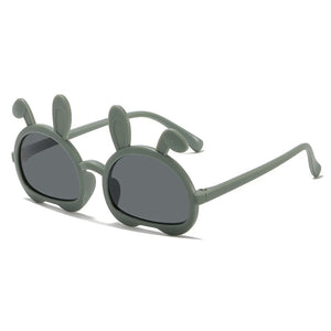 Kids Boys Girls Funny Panda Sunglasses Cute Cartoon Children's Sun Glasses Silicone Frame Outdoor UV400 Shades New In