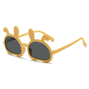 Kids Boys Girls Funny Panda Sunglasses Cute Cartoon Children's Sun Glasses Silicone Frame Outdoor UV400 Shades New In