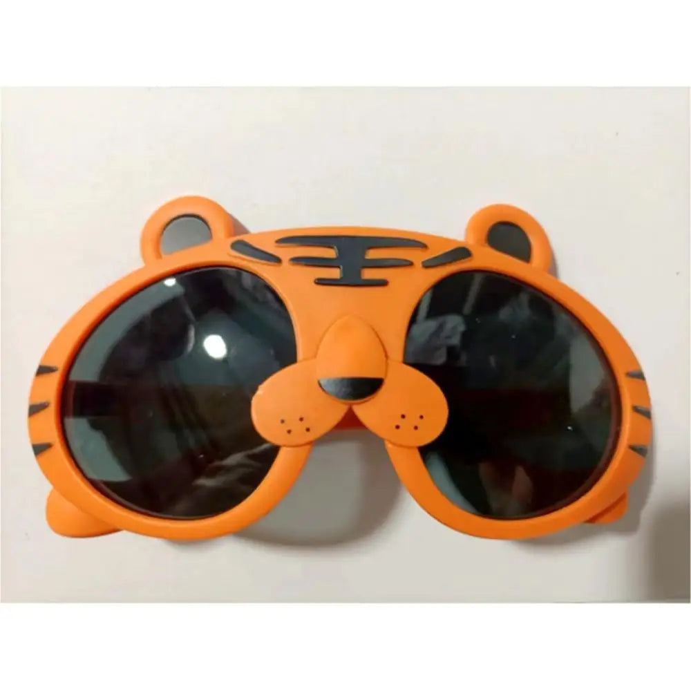 Kids Boys Girls Funny Panda Sunglasses Cute Cartoon Children's Sun Glasses Silicone Frame Outdoor UV400 Shades New In