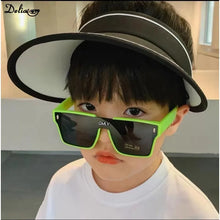 Load image into Gallery viewer, Kids Cute Sunglasses Square Children Sunglasses Boy Girl Stylish Goggles Baby Student Eyeglasses Party Eyewear UV400