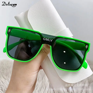 Kids Cute Sunglasses Square Children Sunglasses Boy Girl Stylish Goggles Baby Student Eyeglasses Party Eyewear UV400
