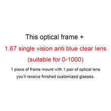 Carica l&#39;immagine nel visualizzatore di Gallery, Kids Eyewear Square Eye Glasses Tr90 PPSU Clear Eyeglasses Anti Blue Myopia Spectacle Child Prescription Optical Frames Soft