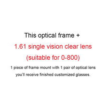 Carica l&#39;immagine nel visualizzatore di Gallery, Kids Eyewear Square Eye Glasses Tr90 PPSU Clear Eyeglasses Anti Blue Myopia Spectacle Child Prescription Optical Frames Soft