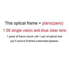 Carica l&#39;immagine nel visualizzatore di Gallery, Kids Eyewear Square Eye Glasses Tr90 PPSU Clear Eyeglasses Anti Blue Myopia Spectacle Child Prescription Optical Frames Soft
