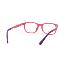 Load image into Gallery viewer, Kids Glasses TR90 Size 45 Safe Bendable with Spring Hinge Flexible Optical Frame Boys Girls Children Eyeglasses Plano Lenses
