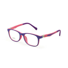 Load image into Gallery viewer, Kids Glasses TR90 Size 45 Safe Bendable with Spring Hinge Flexible Optical Frame Boys Girls Children Eyeglasses Plano Lenses