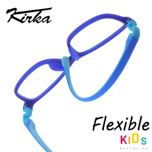 Kids Glasses Tr90 Silicon Eyeglass Frames Children Flexible Sports Children Glasses Blue Prescription Eyewear Frames Rubber