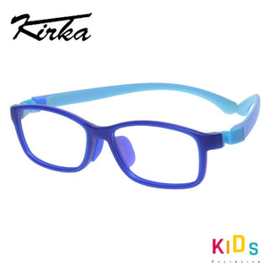Kids Glasses Tr90 Silicon Eyeglass Frames Children Flexible Sports Children Glasses Blue Prescription Eyewear Frames Rubber