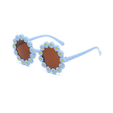 Load image into Gallery viewer, Kids Sunglasses Sunflower Baby Glasses Fashionable Flower Ring Sunscreen Sun Eyeglasses Children Cartoon Daisy Sunglasses