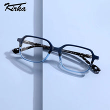 Load image into Gallery viewer, Kirka Blue Light Blocking Glasses Kids Frames Clear Lenses Tortoise with Crystal Pattern Boy and Girls Eyeglasses Frames Optical