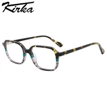 Load image into Gallery viewer, Kirka Blue Light Blocking Glasses Kids Frames Clear Lenses Tortoise with Crystal Pattern Boy and Girls Eyeglasses Frames Optical