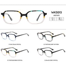 Load image into Gallery viewer, Kirka Blue Light Blocking Glasses Kids Frames Clear Lenses Tortoise with Crystal Pattern Boy and Girls Eyeglasses Frames Optical
