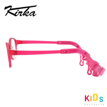 Load image into Gallery viewer, Kirka Children Optical Glasses Frame with Strap Kids Eyewear Frames Flexible Spectacle Girls Boys Eyeglasses Antiblue Glasses